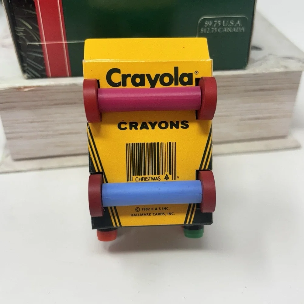 Hallmark Keepsake ornament 1992 Crayola Crayon Bright Blazing Colors Dalmatian 4